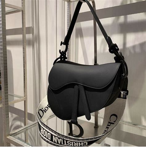 dior saddle bag schwarz matt|dior saddle bag black monogram.